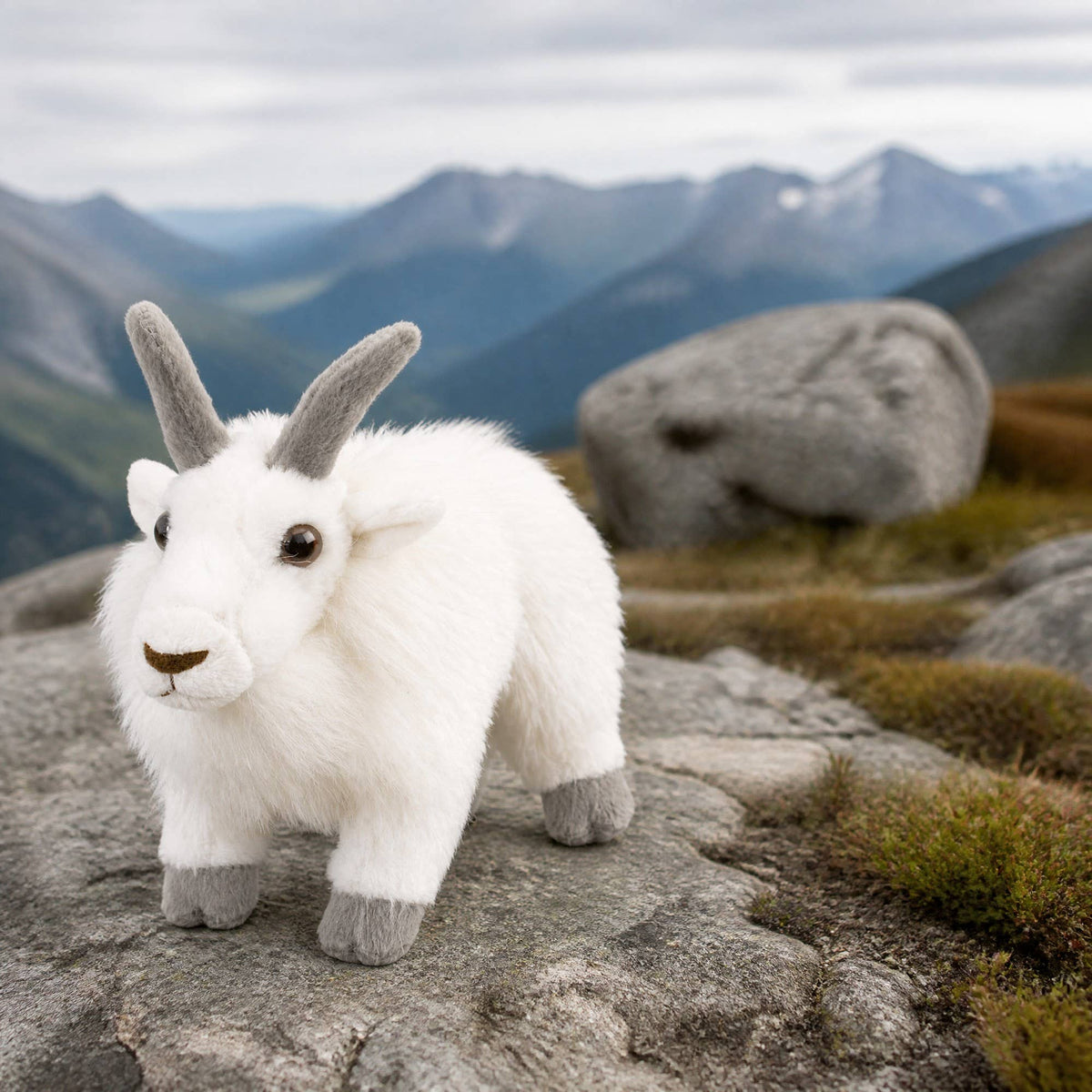 Wild Republic - CK-Mini Mountain Goat Stuffed Animal 8"