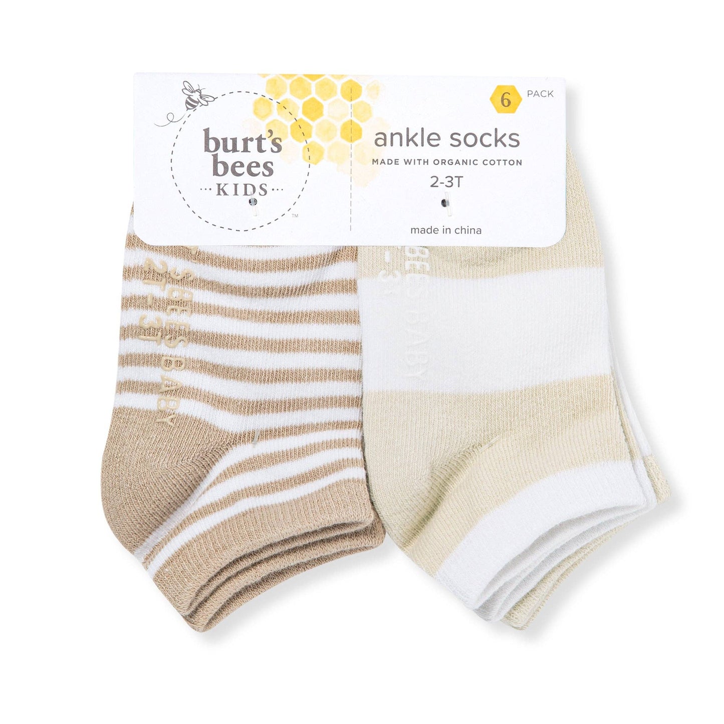 Ankle Socks Set | Burt's Bees Baby | Oat