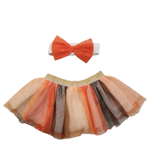 Size OS (nb-3m) | Baby Starters Skirt + Headband