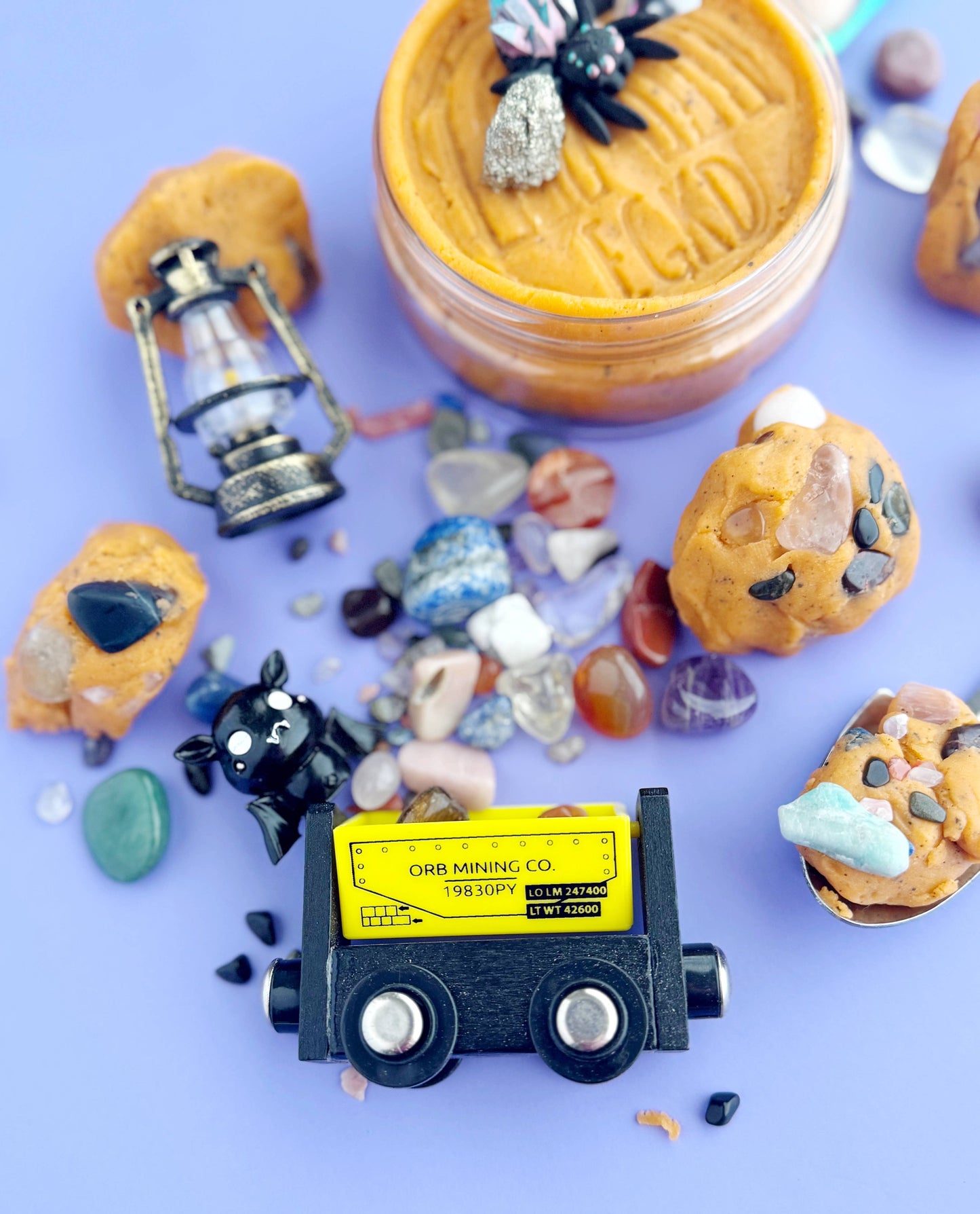 Earth Grown KidDoughs (KidDoughs by EGKD) - Crystal Cavern KidDough Play Kit