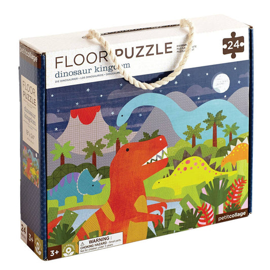 24-Piece Floor Puzzle | Dinosaur Kingdom