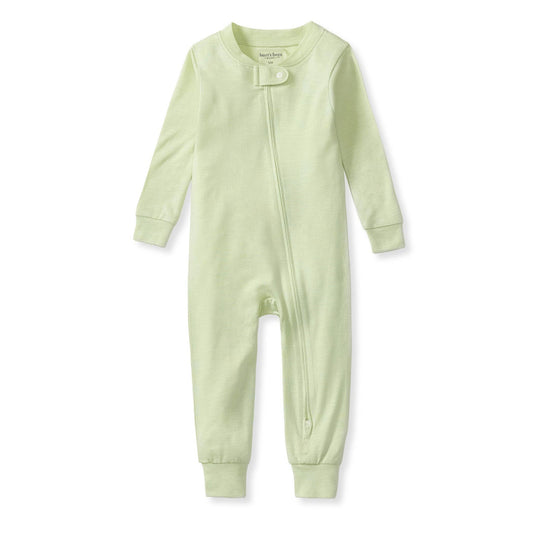 Honeysoft™ Footless Baby Sleeper | Sea Green