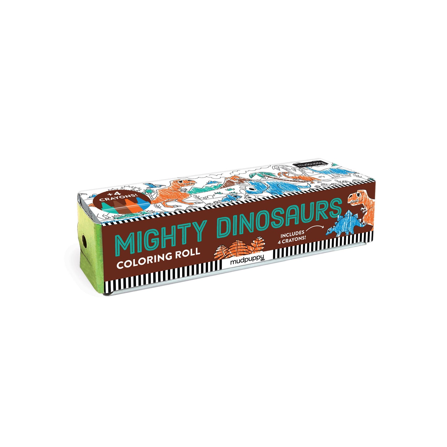 Mini Coloring Roll | Mighty Dinosaurs