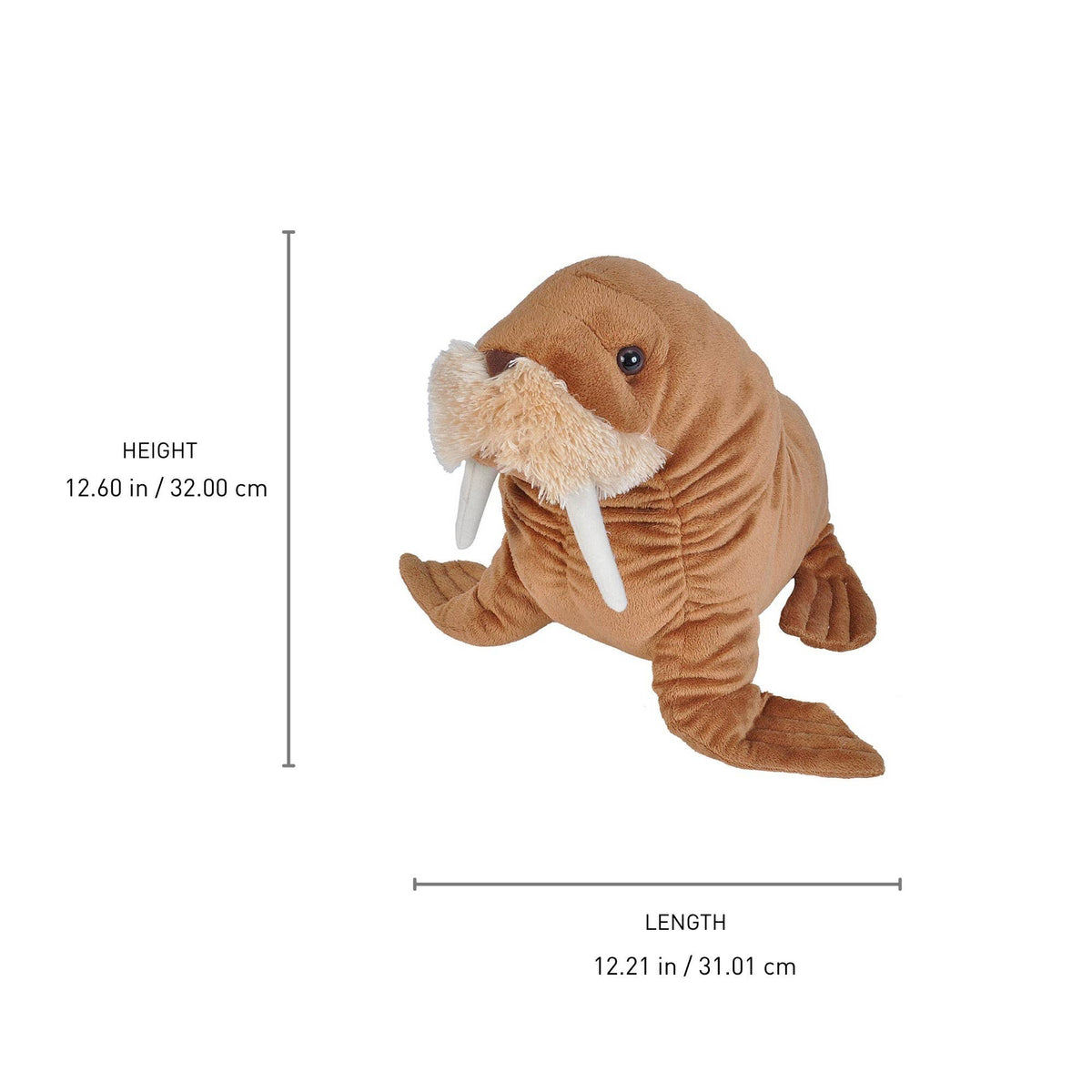 Wild Republic - CK Walrus Stuffed Animal 12"