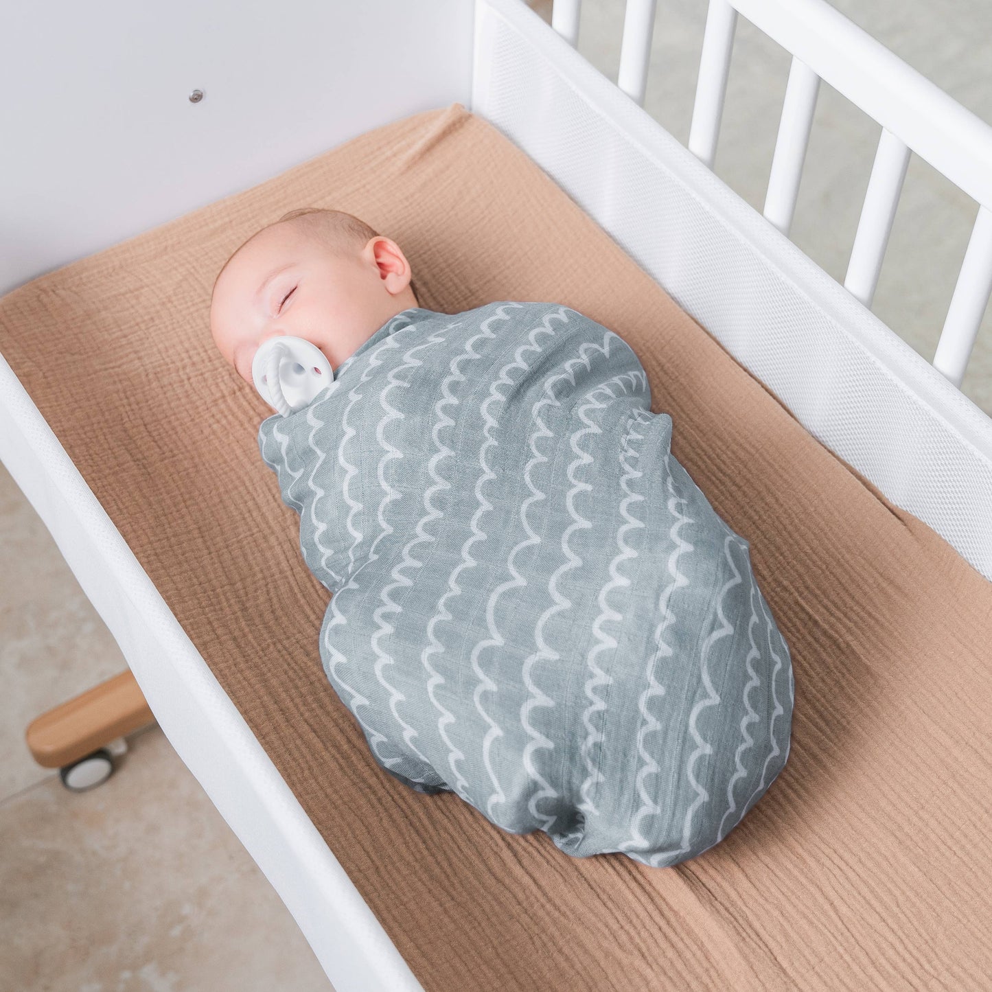 Muslin Swaddle Blankets, Pack of 4