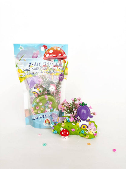 Earth Grown KidDoughs (KidDoughs by EGKD) - Fairy Garden Mini KidDough Play Pack