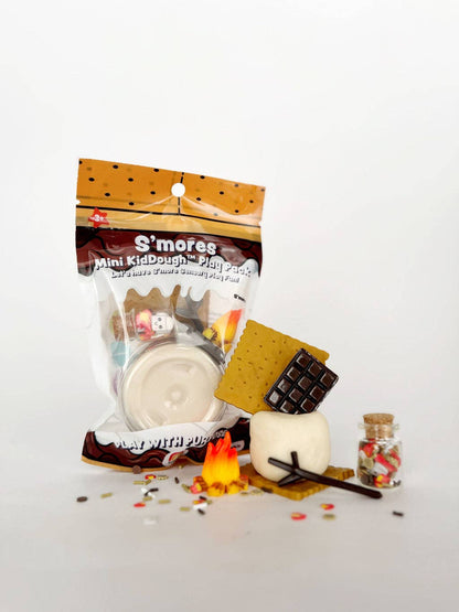 Earth Grown KidDoughs (KidDoughs by EGKD) - S'mores Mini Play Pack