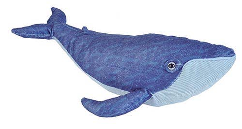 12" Stuffed Animal | Blue Whale