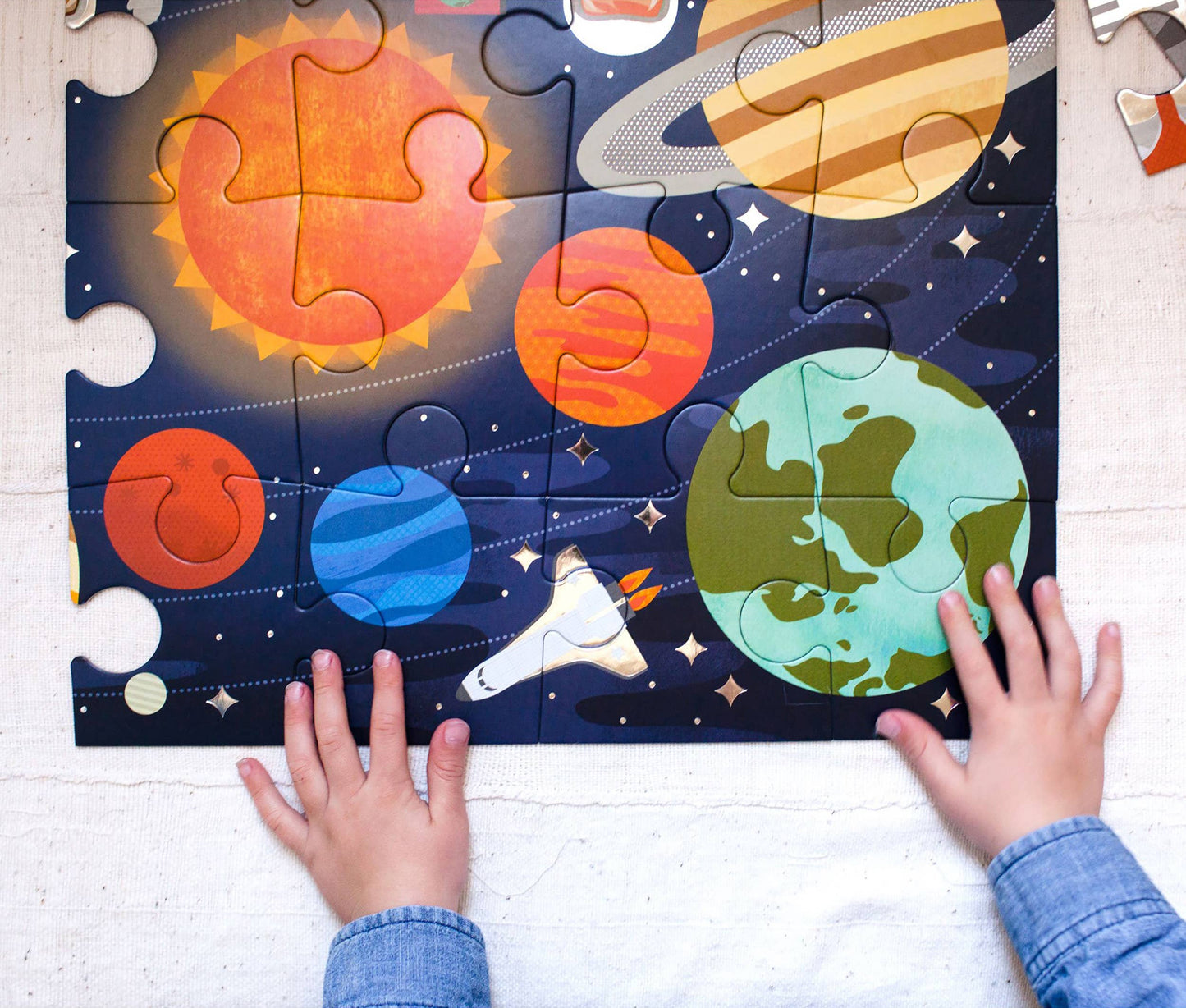 24-Piece Floor Puzzle | Outer Space