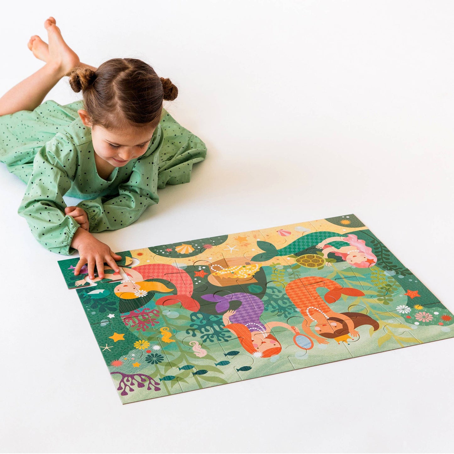 24-Piece Floor Puzzle | Mermaid Friends