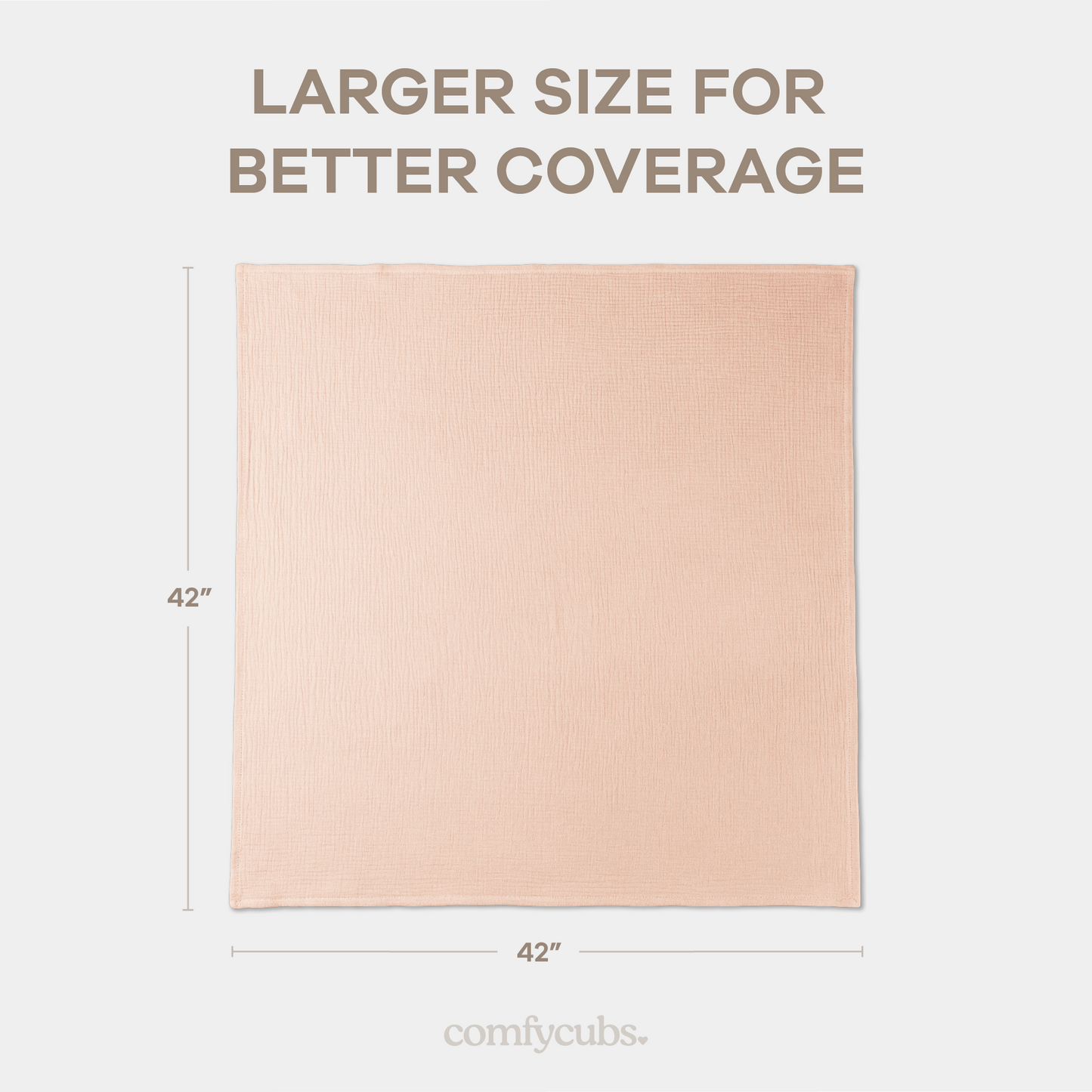 Muslin Swaddle Blankets Pack of 3 | Blush - Bold Blush - Dusty Rose