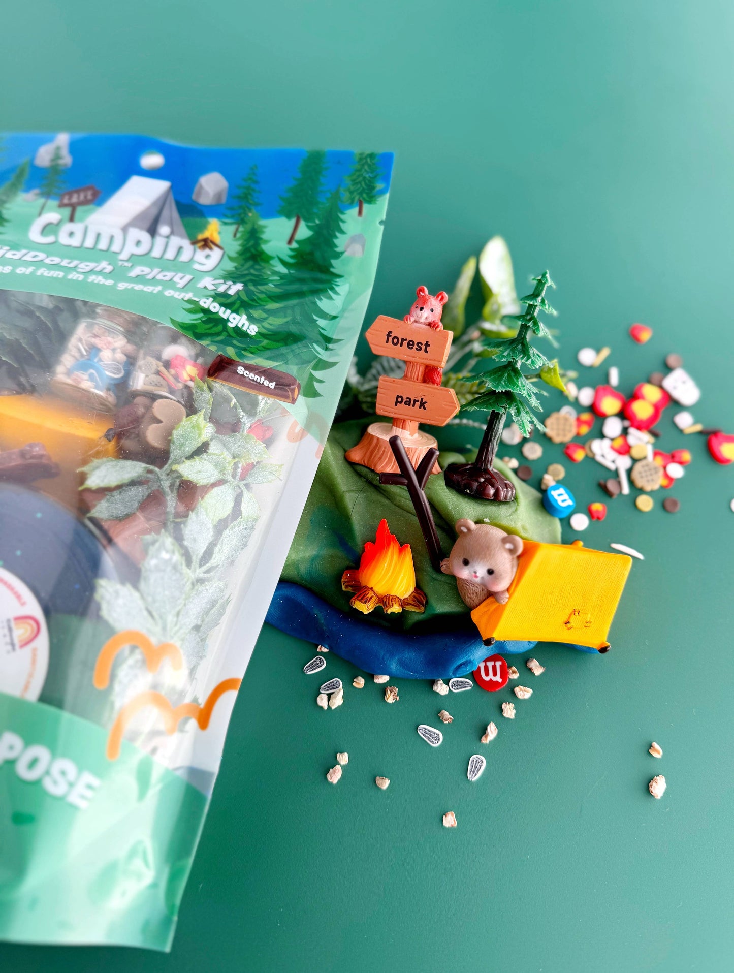 KidDoughs by EGKD - Camping Play Kit