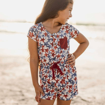 Burt's Bees Baby - American Stars Girl Romper