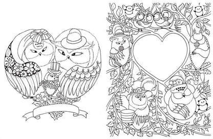 A Million Owls Coloring Book