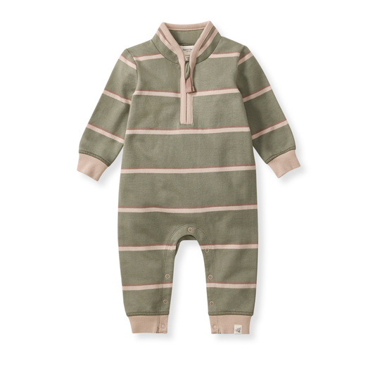 Infant Jumpsuit | Burt's Bees Baby | Holland Stripe