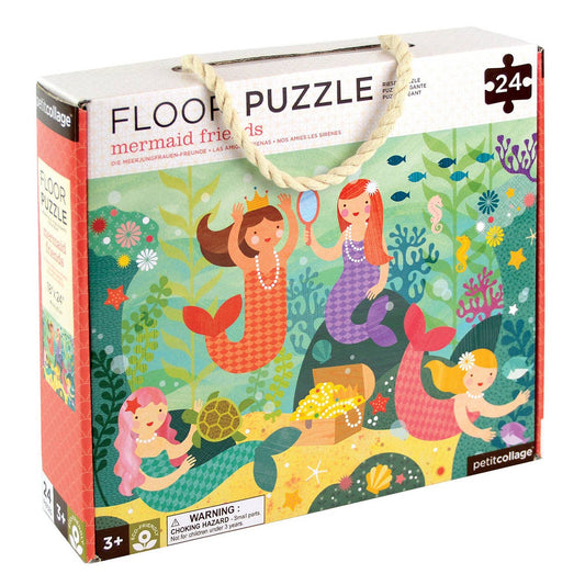 24-Piece Floor Puzzle | Mermaid Friends