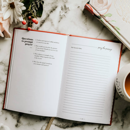 Praying Scripture for Motherhood Journal  by The Daily Grace Co