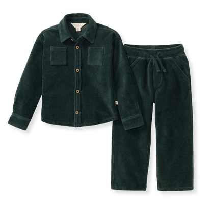 Knit Corduroy Set by Burt`s Bees