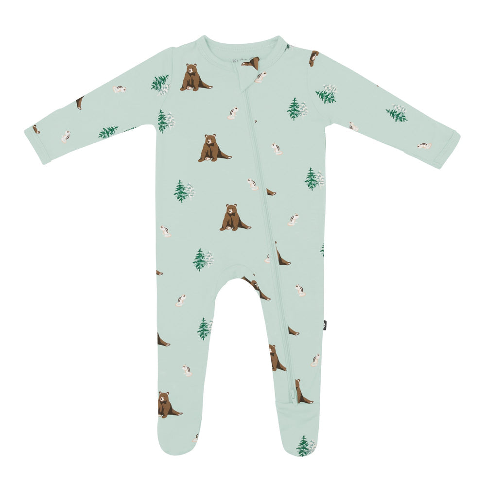 Zippered Footie by Kyte Baby | Trail
