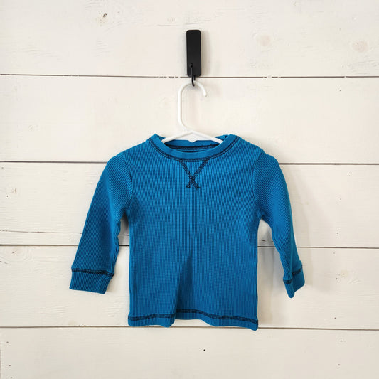 Size 12-18m | Place Blue Long Sleeved Shirt
