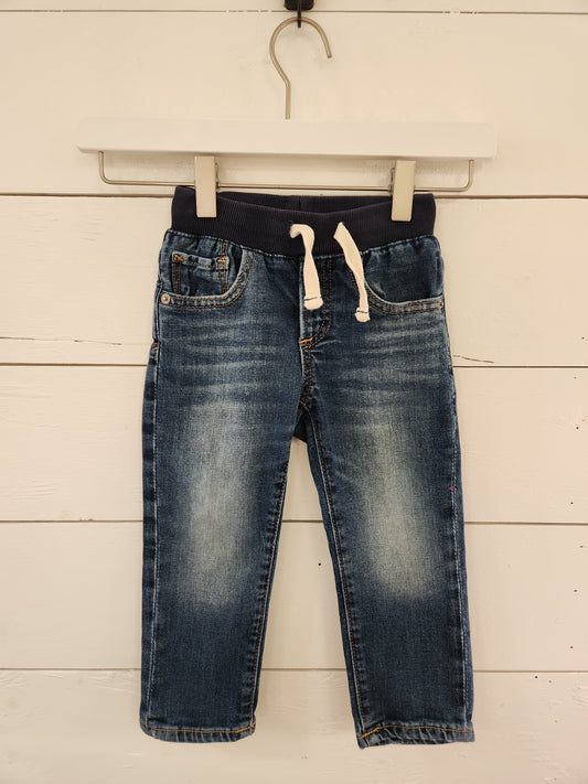 Size 2t | Gap Tie Waist Jeans
