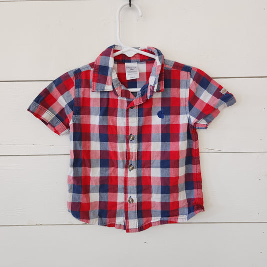 Size 12m | Carhartt Button Down Shirt
