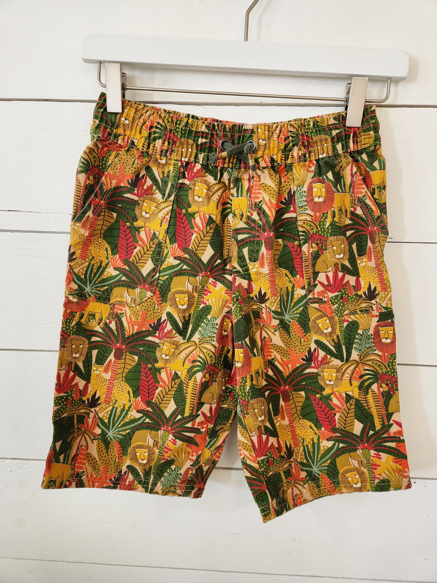 Size 12 | Du Pareil Canvas Safari Shorts