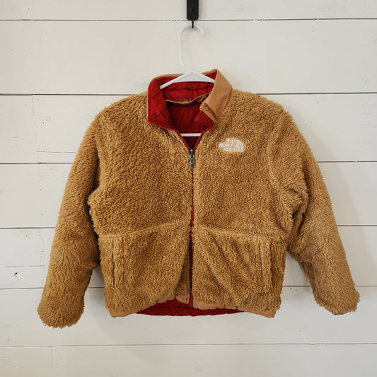 Size 7-8 | NorthFace Reversible Coat *no hood & stains