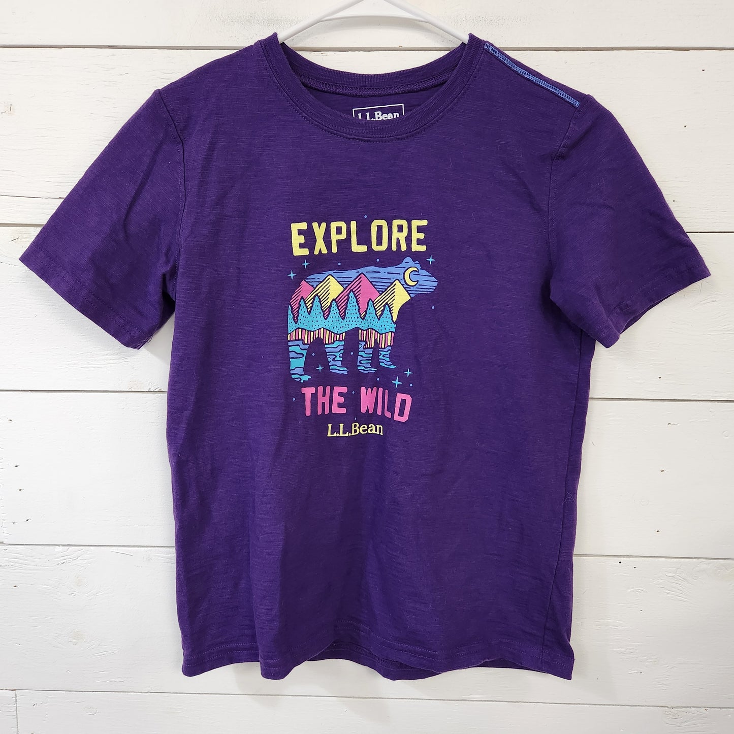 Size 10-12 | LL Bean explore purple shirt