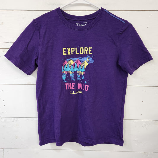 Size 10-12 | LL Bean explore purple shirt