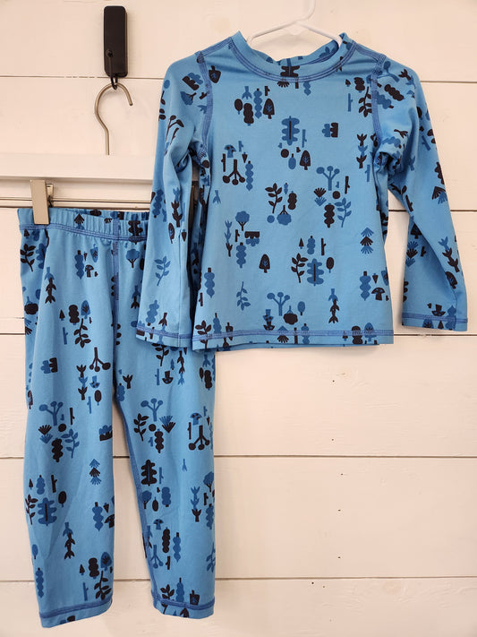 Size 2t | REI baselayer blue trees