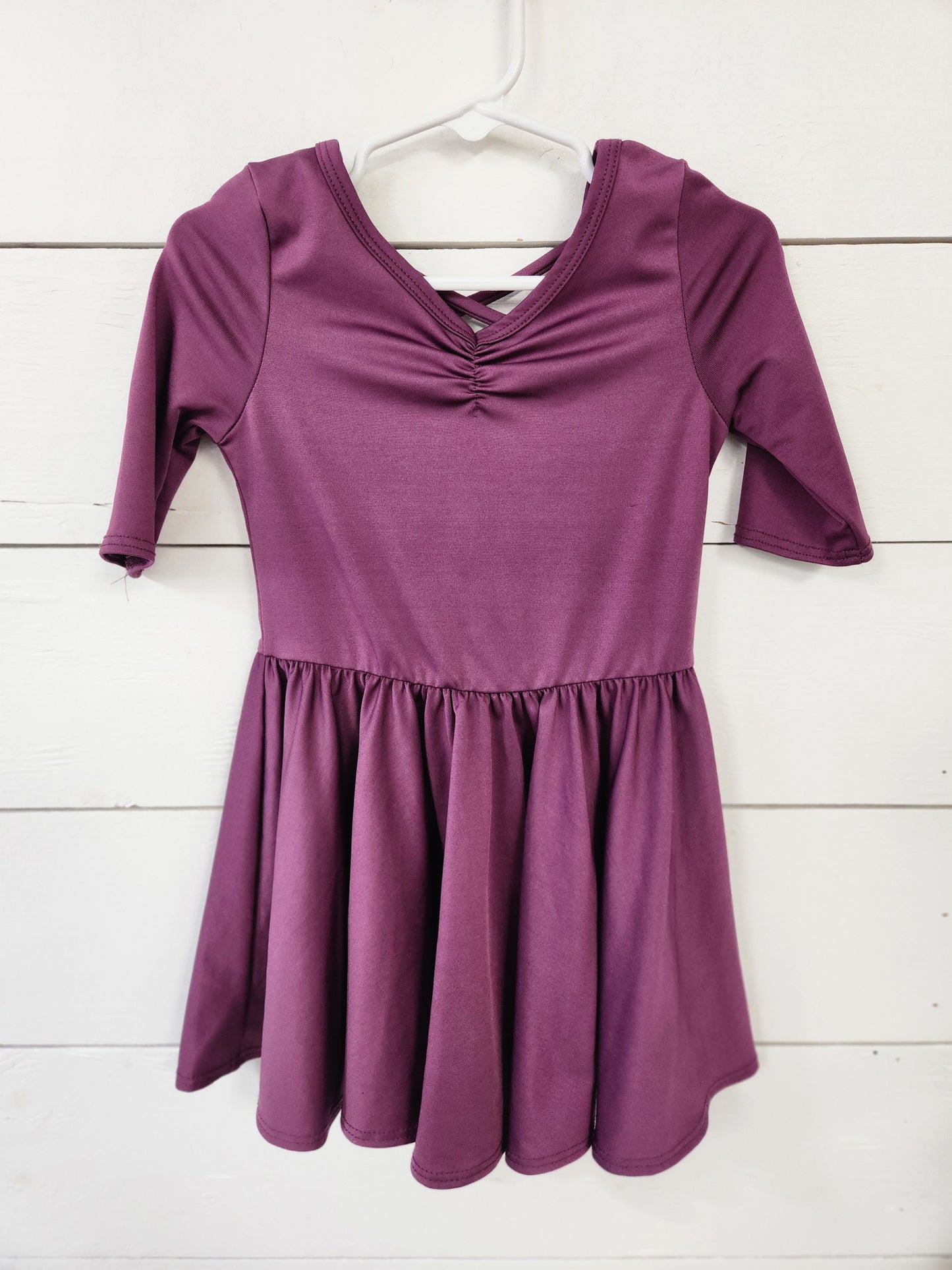 Size 2t | DotDotSmile Purple Dress