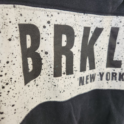 Size 8-10 | H&M BRKLYN Black Crop 1/4 Zip Sweater