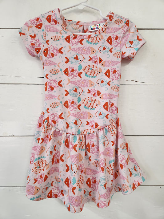 Size 2t | Dotdotsmile fish dress