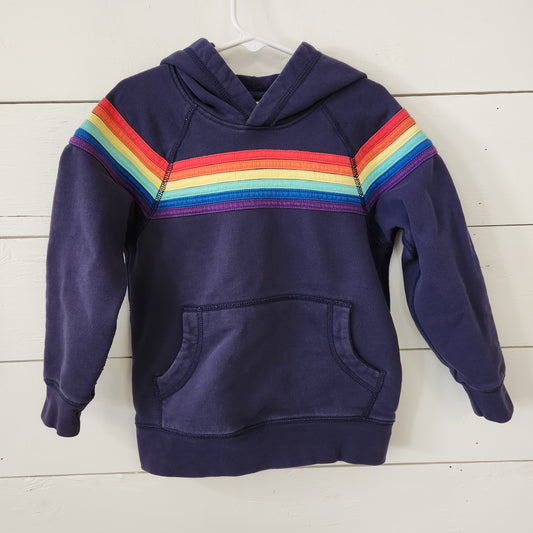Size 5 | Hanna Andersson Rainbow Sweatshirt *stains