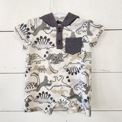 Size 0-3m | Max & Marcus Shortie Romper