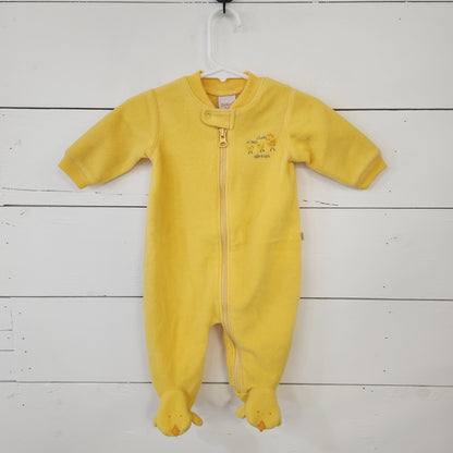 Size 0-3m | Oshkosh Vintage Fleece Footie