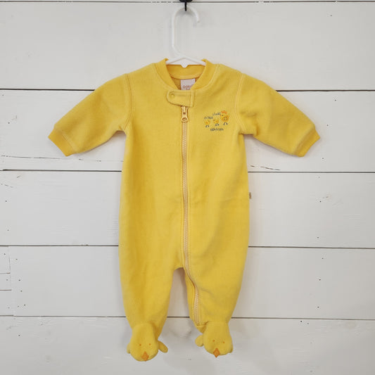 Size 0-3m | Oshkosh Vintage Fleece Footie