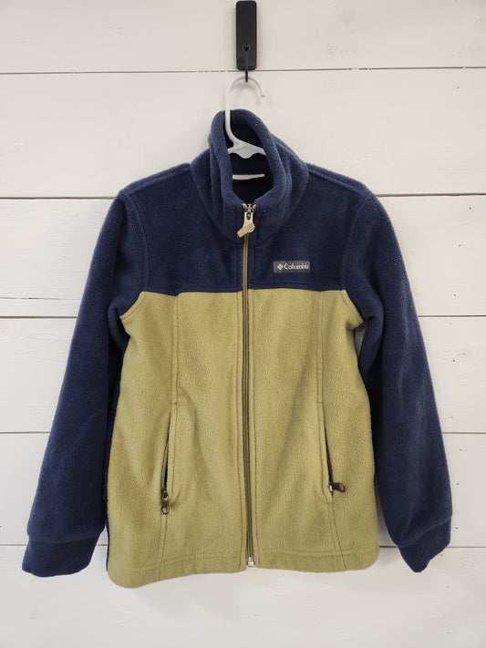 Size 4-5 | Columbia Navy & Green Zip Fleece