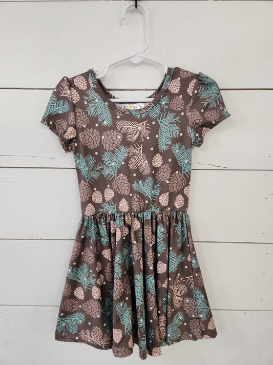 Size 2t | DotDotSmile Pine Dress