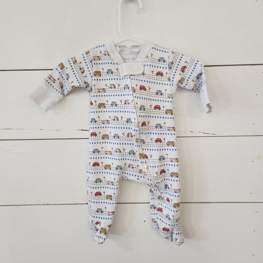 Size NB | Magnolia Baby Roadway Footie