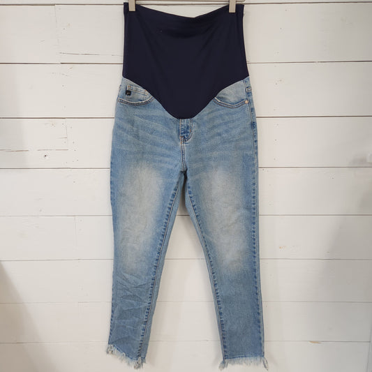 Size 27 | Pink Blush Maternity Jeans