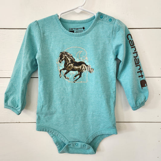 Size 24m | Carhartt Horse Bodysuit