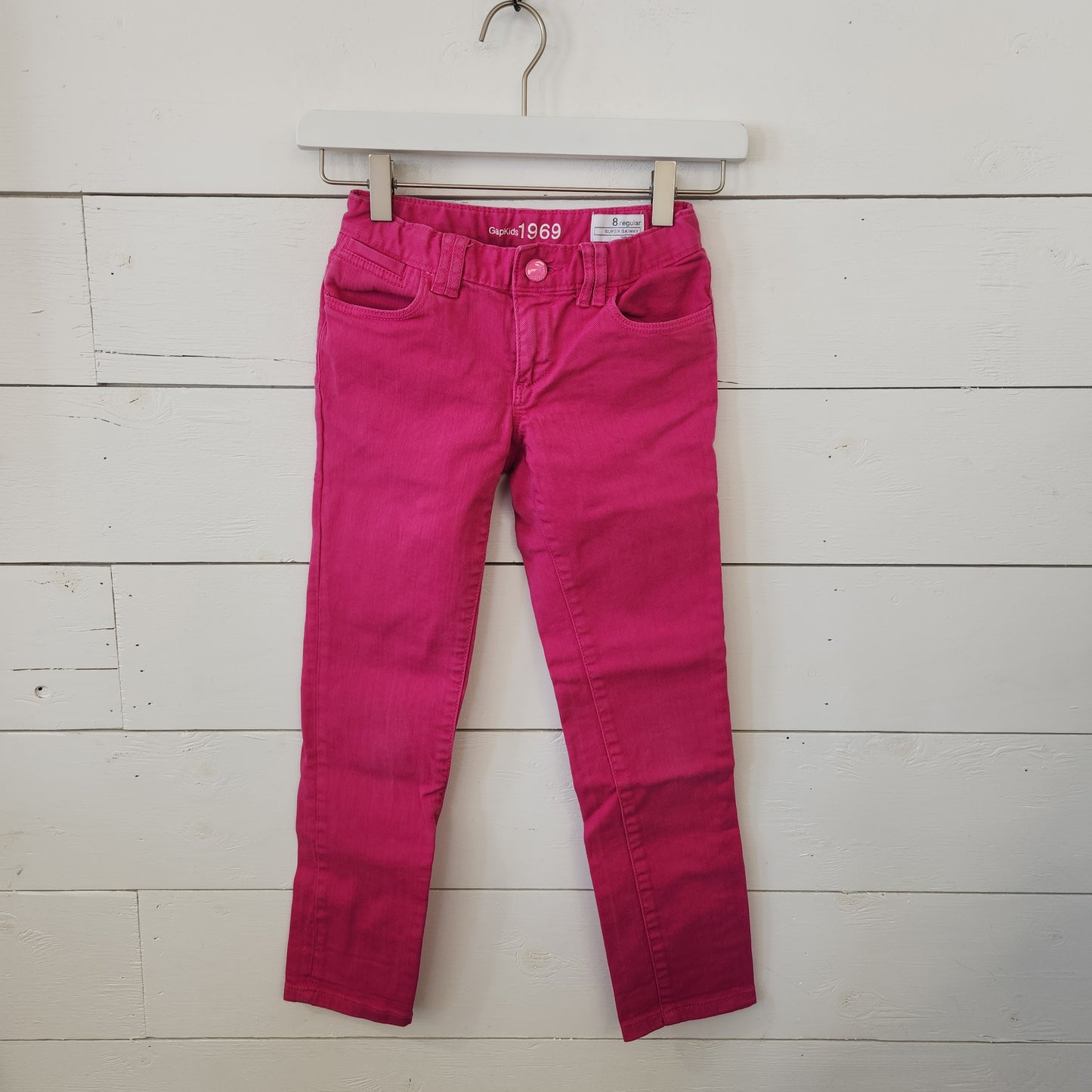 Size 8 | Gap Adjustable Pink Super Skinny Jeans