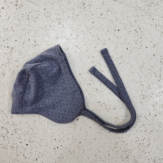 Size 0-3m | Kate Quinn Grey Bonnet