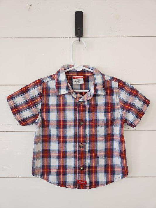 Size 24m | Wrangler Plaid Shirt