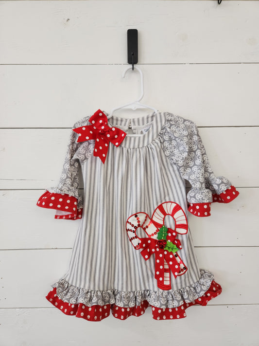 Size 2t | Counting Daisies Holiday Dress