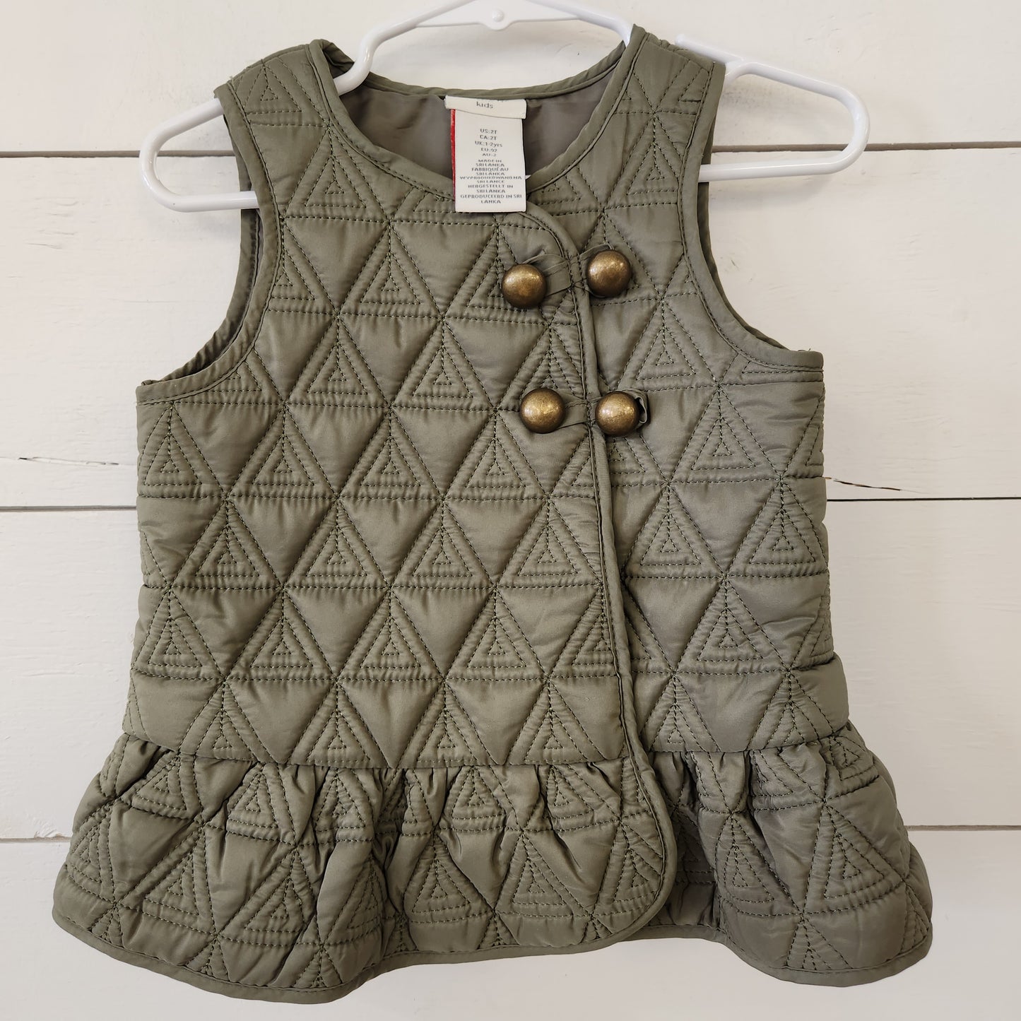 Size 2t | Aspen Kids Vest