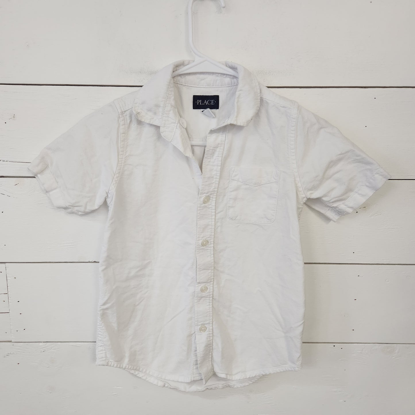 Size 7-8 | Place White Buttondown