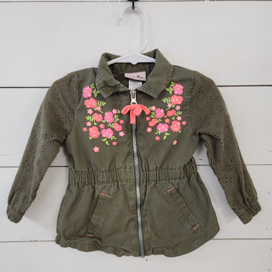 Size 2t | Little Lass Zip-Up